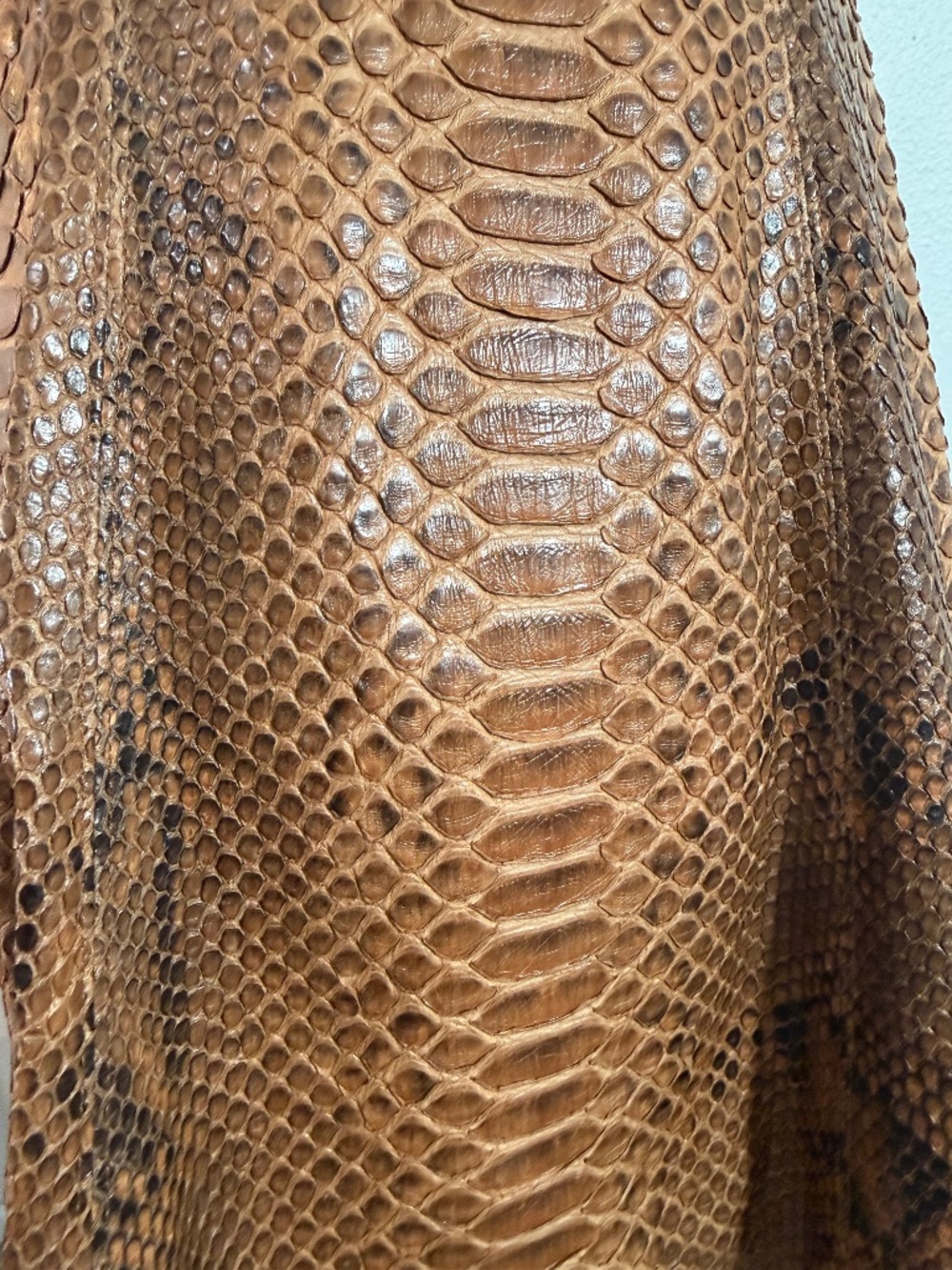 Michael Kors Collection Runway $3895 Real Python Snakeskin Flared Mini Skirt 2-4
